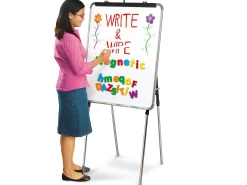 Magnetic Write & Wipe Adjustable Easel