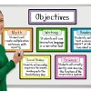 Magnetic Write & Wipe Organization Charts