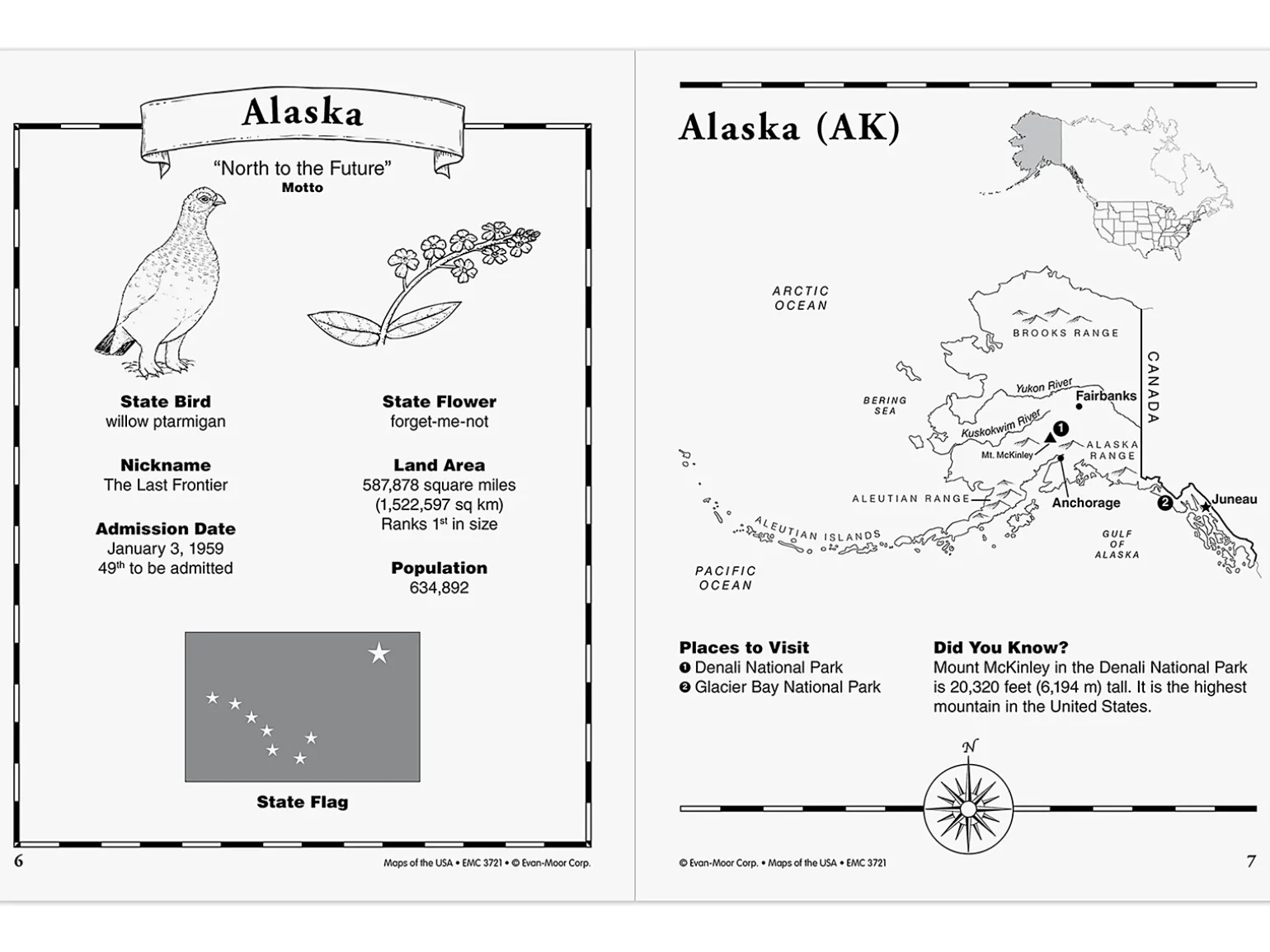Maps of the USA Workbook
