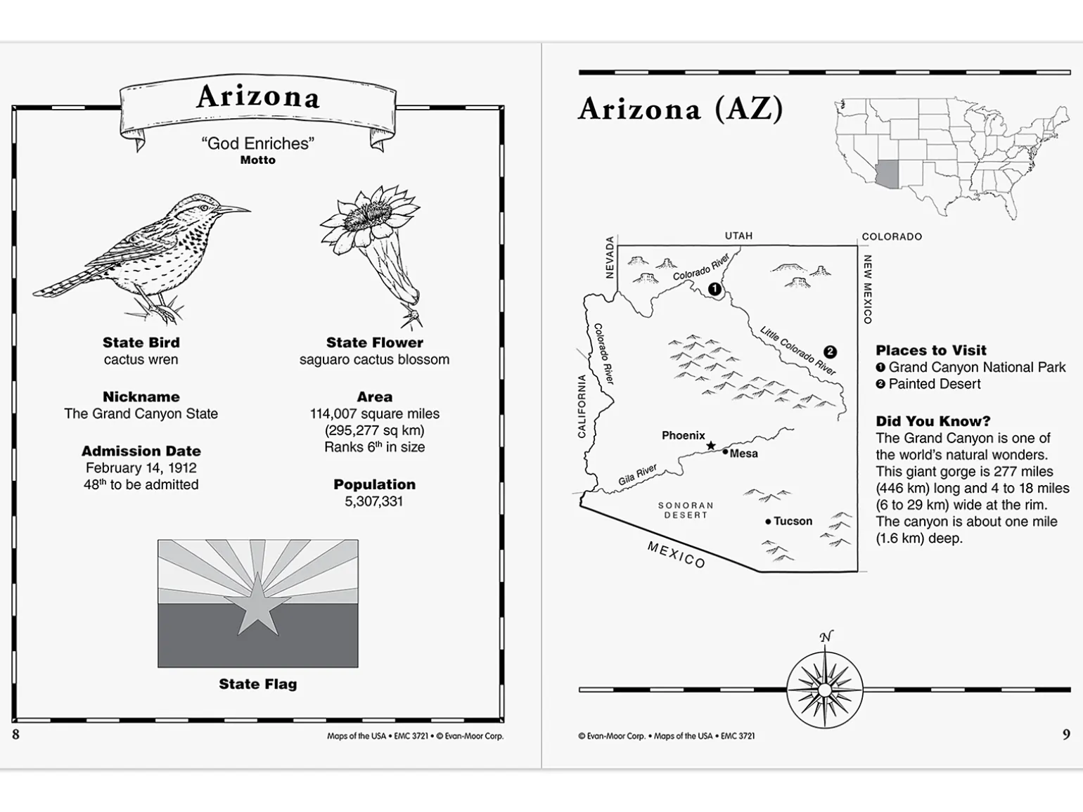 Maps of the USA Workbook