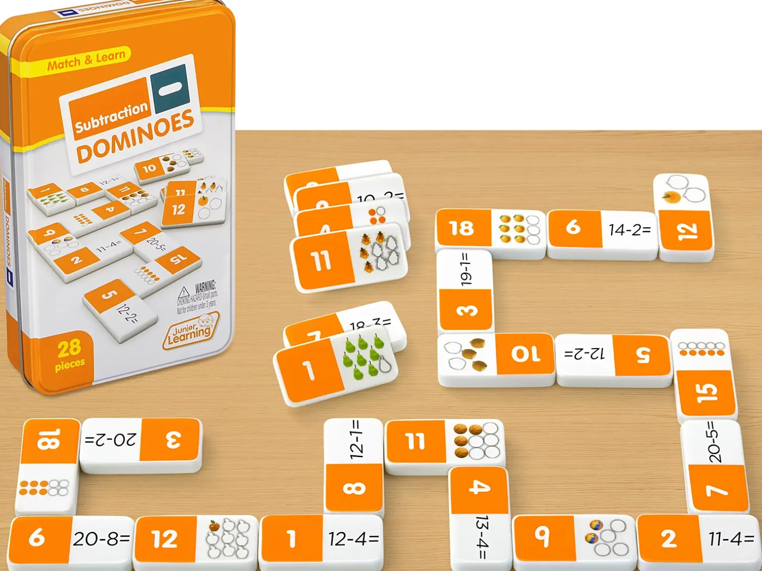 Mastering Subtraction Dominoes