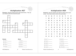 Master Multiplication Workbook