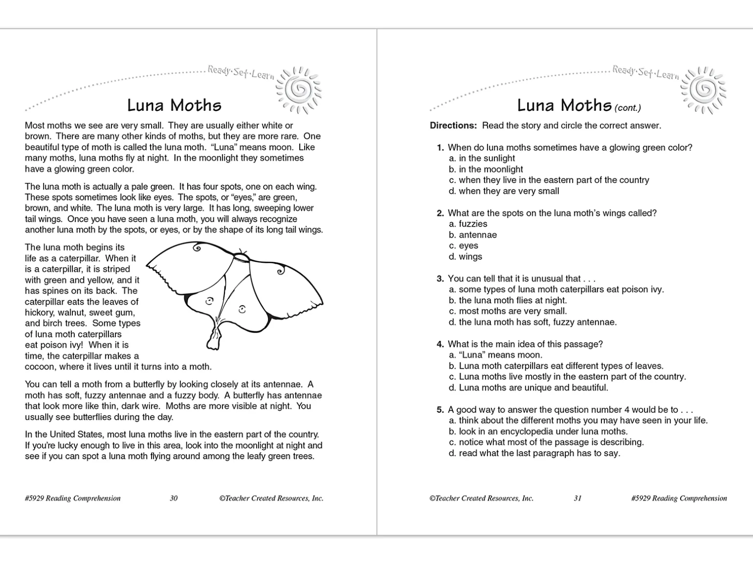 Master Reading Comprehension Workbook - Gr. 3