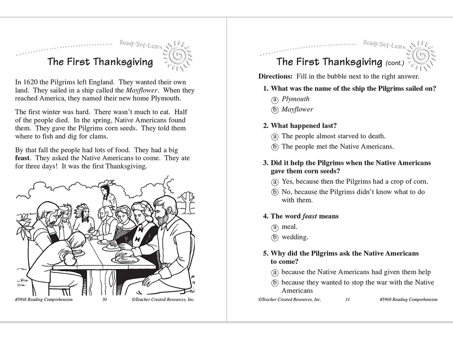 Master Reading Comprehension Workbook - Gr. 1