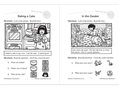Master Reading Comprehension Workbook - Gr. 1