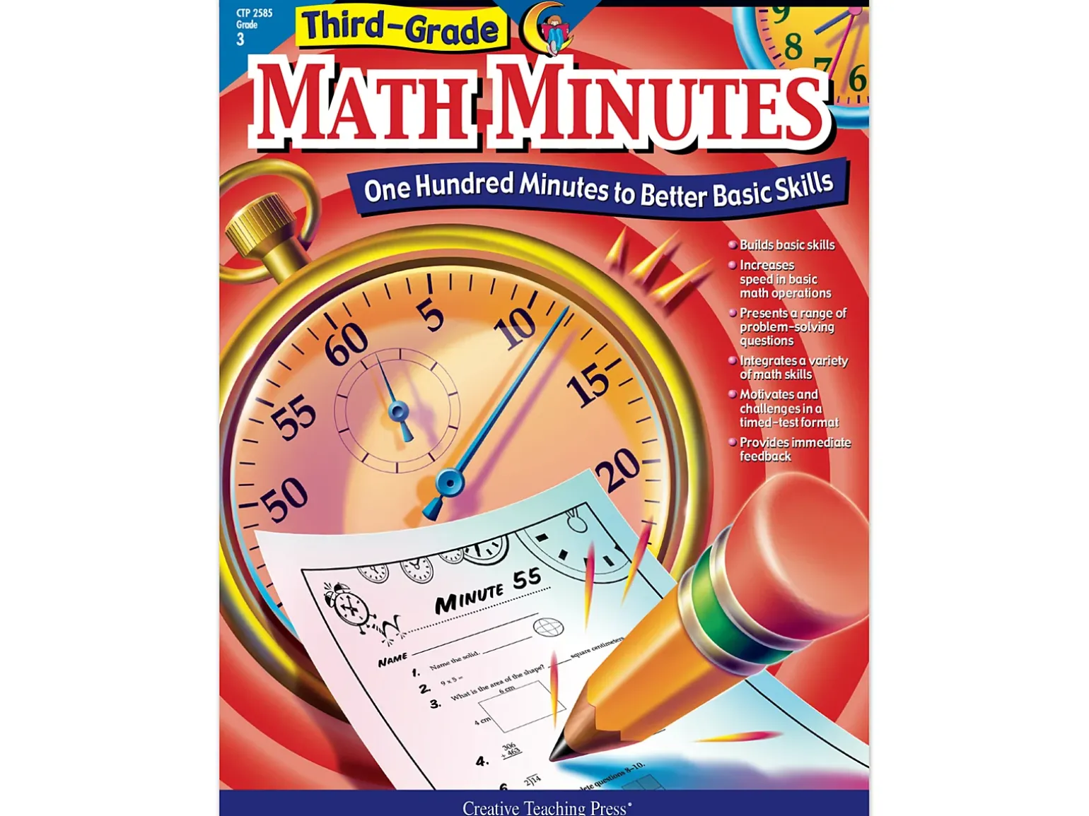 Math Minutes Workbook - Gr. 3