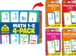 Math Skills Flash Cards - Set of 4 - Gr. 1-2