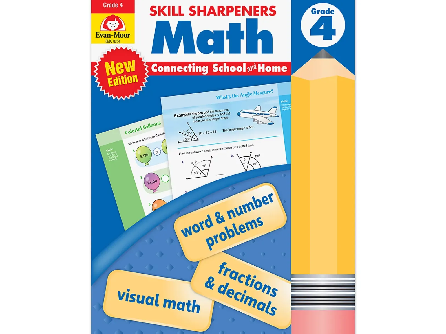 Math Skill Sharpeners Workbook - Gr. 4