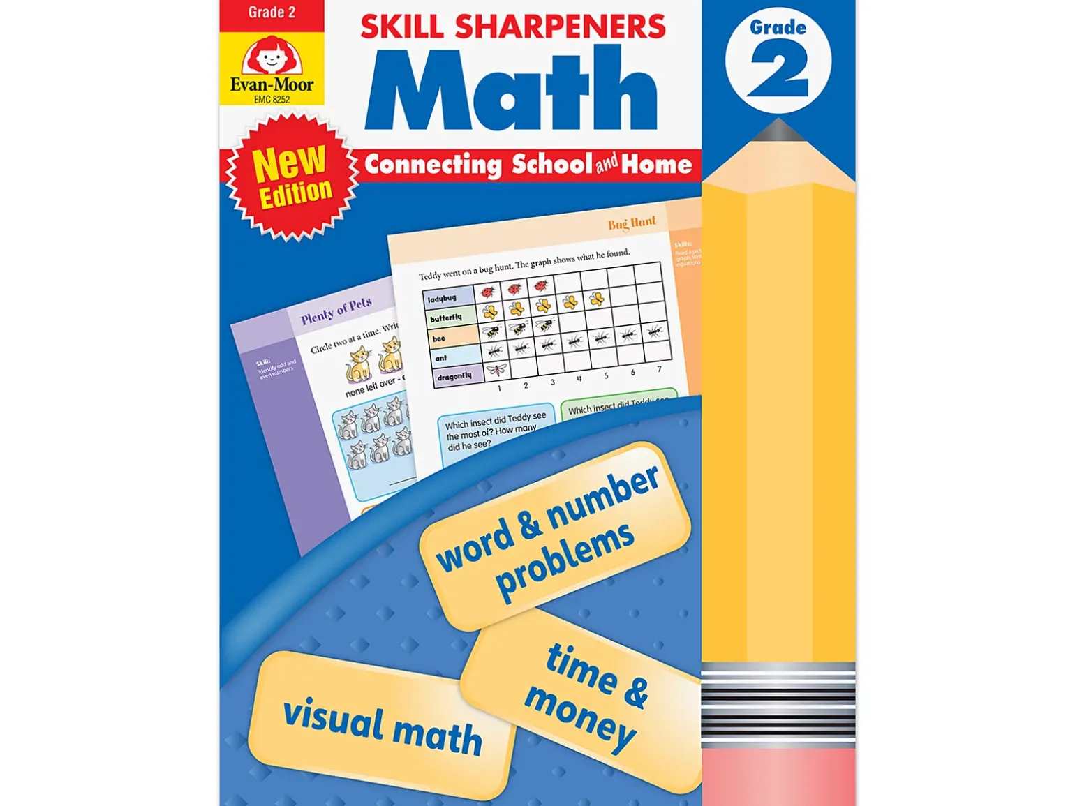 Math Skill Sharpeners Workbook - Gr. 2
