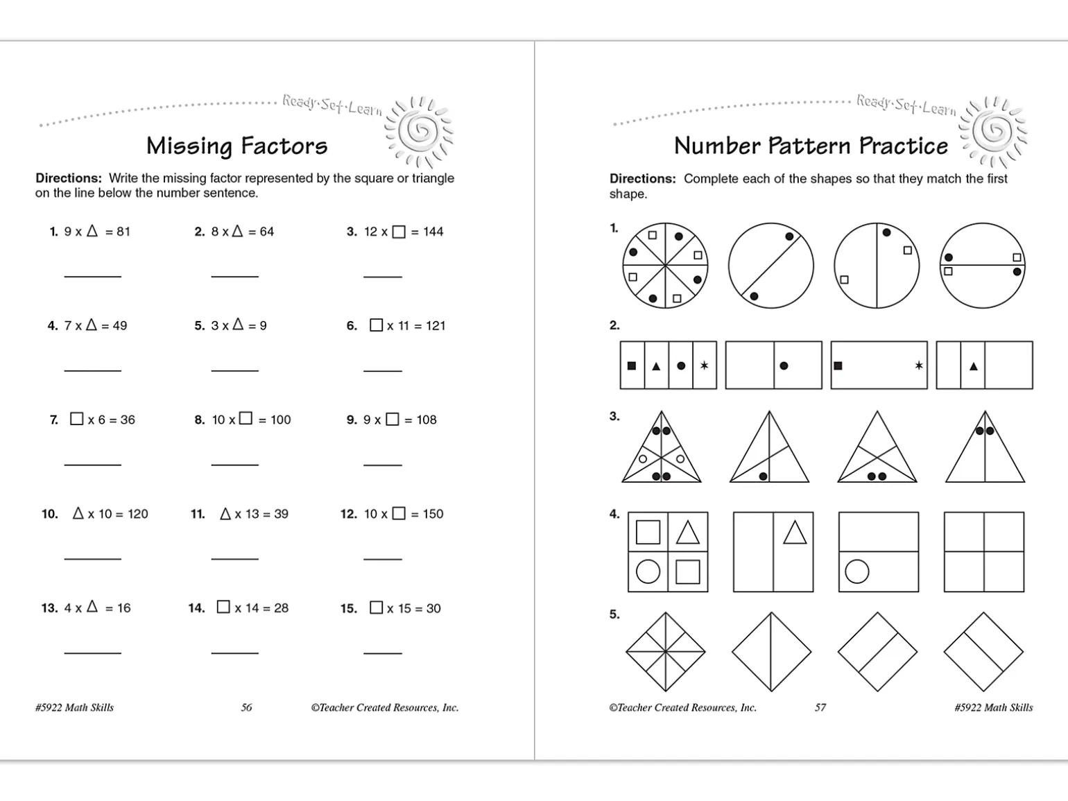 Math Skills Workbook - Gr. 3
