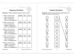 Math Skills Workbook - Gr. 1
