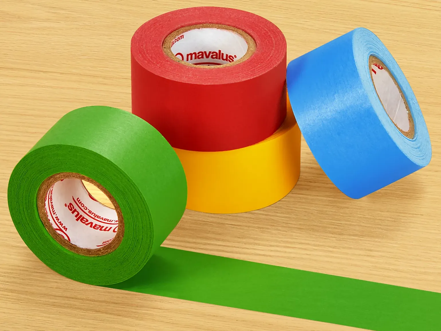 Mavalus® Stick Anywhere Tape Pack - Bright Colors
