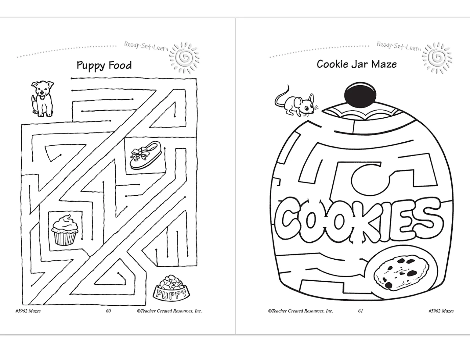 Mazes Workbook - Kindergarten