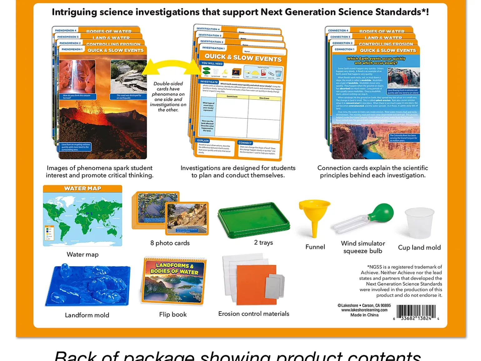 Meet the Standards Landforms & Erosion Kit - Gr. 2