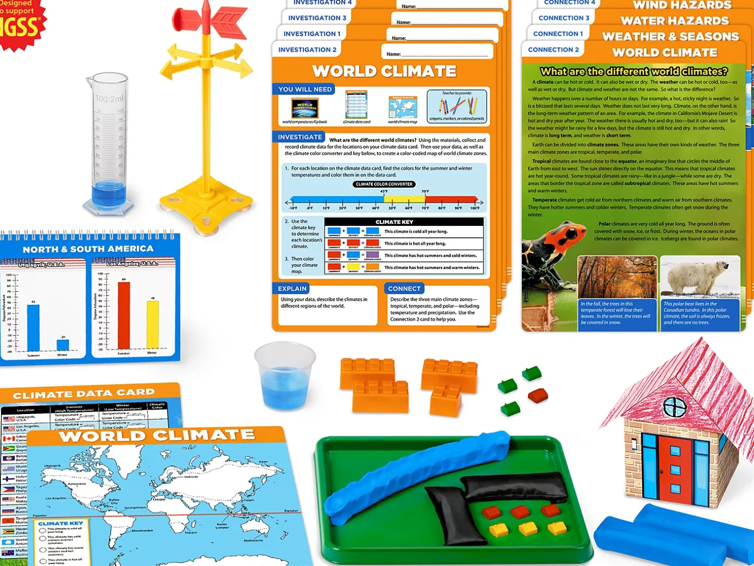 Meet the Standards Weather & Climate Kit - Gr. 3