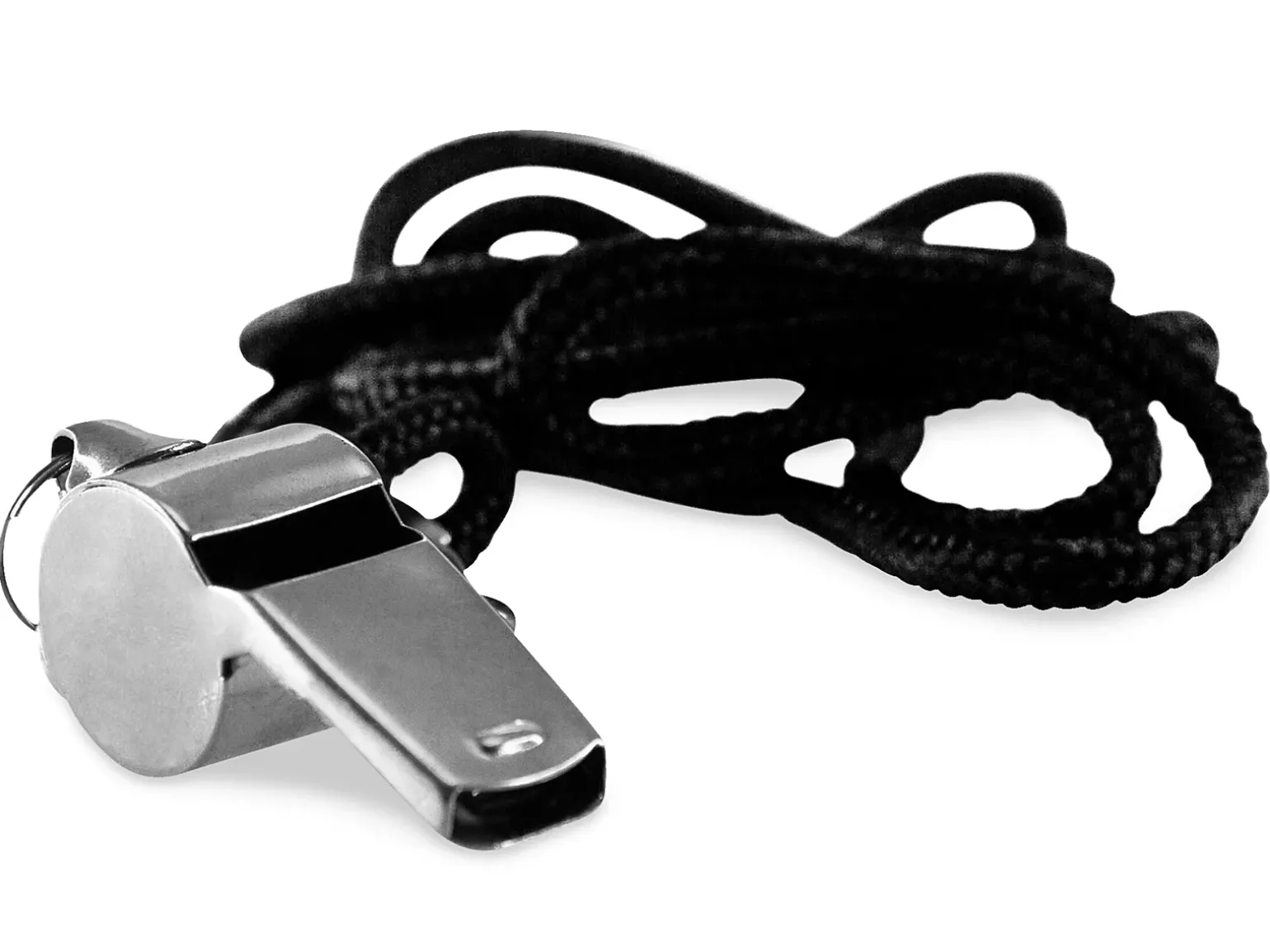 Metal Whistle & Lanyard