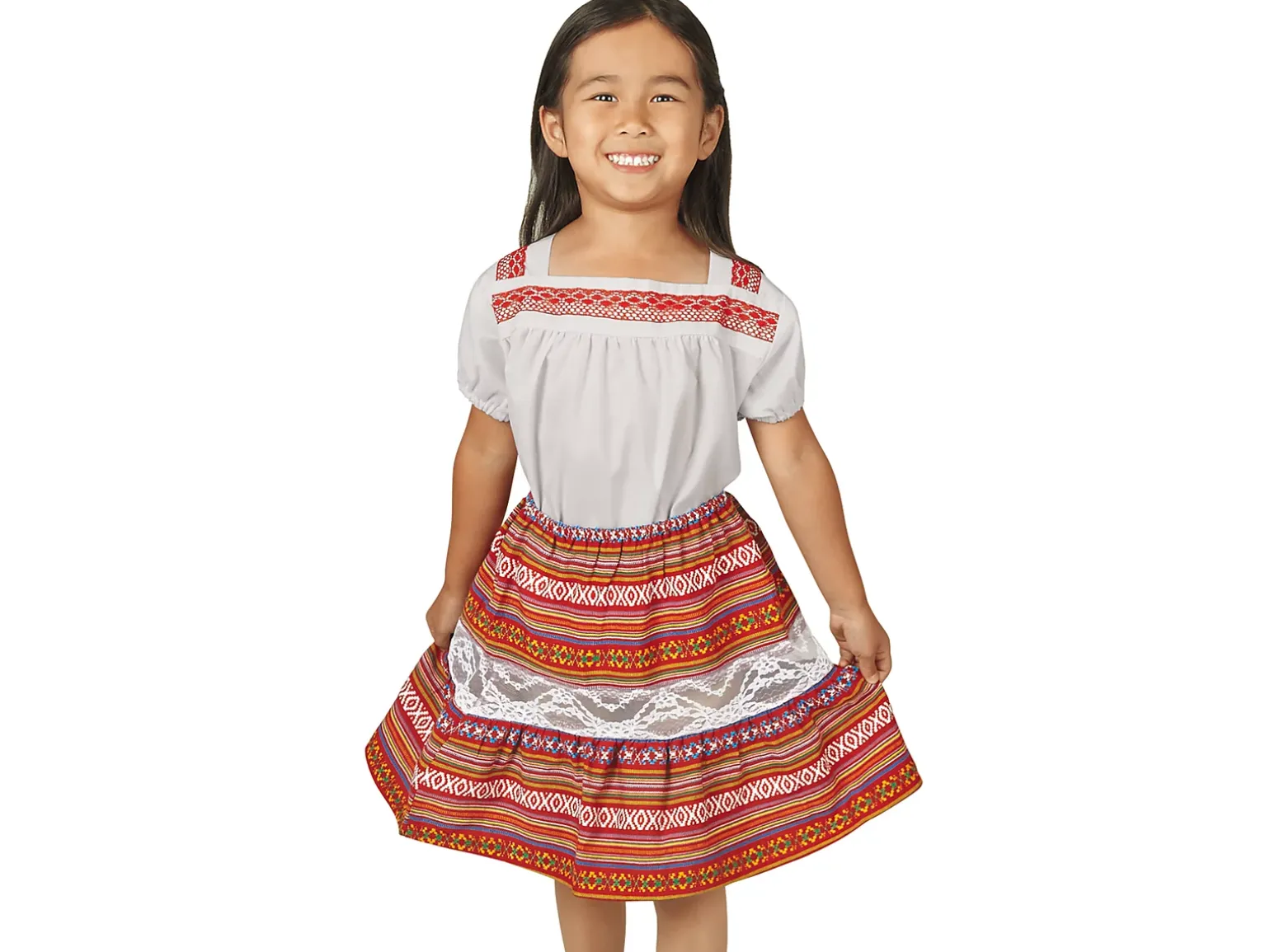 Mexican Falda and Blusa