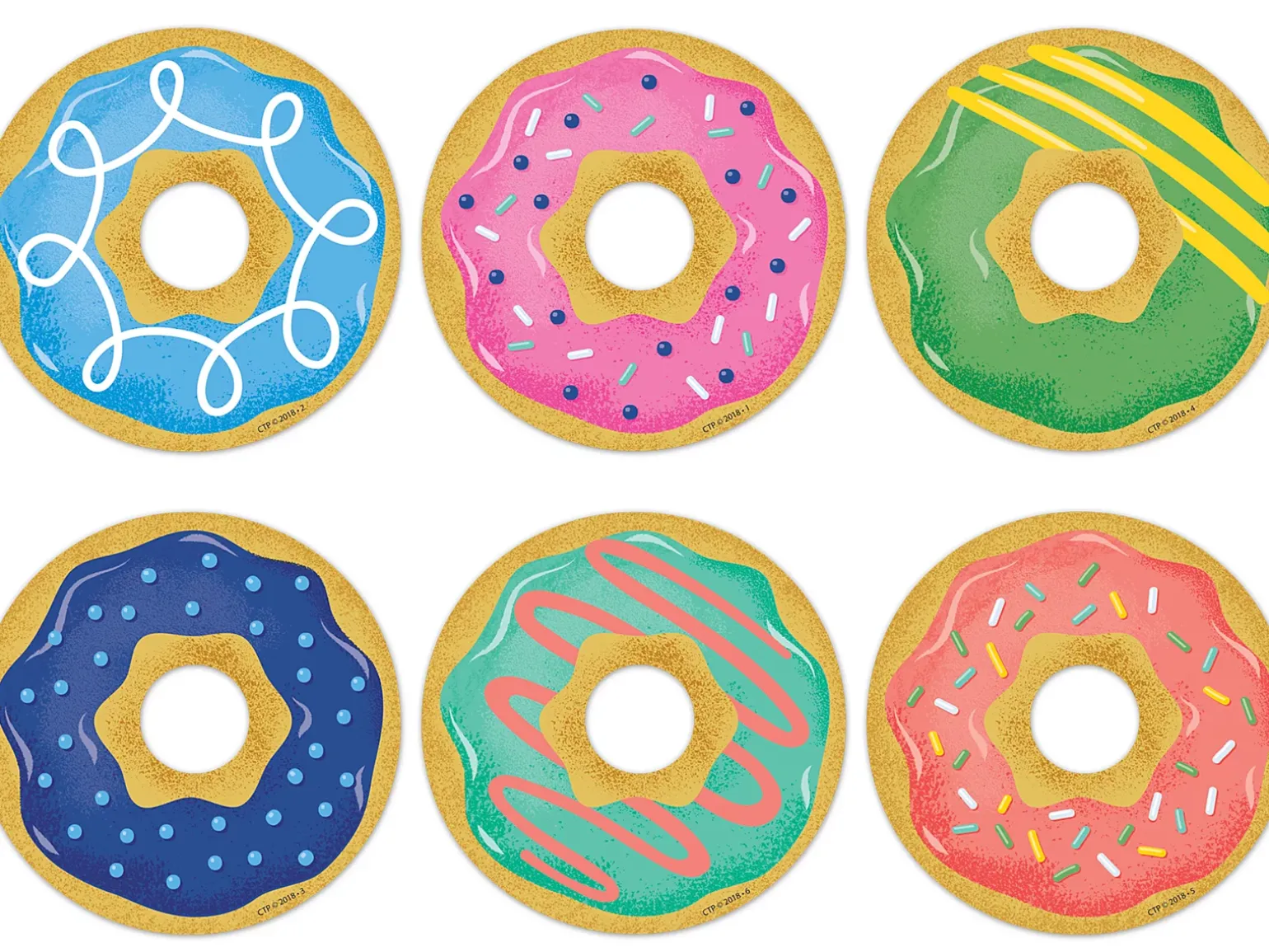 Mid-Century Mod Donut Mini Accents