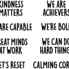 Mindset Motivational Bulletin Board Set