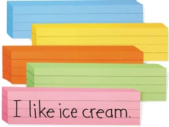 Mini Rainbow Sentence Strips