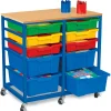 Mobile 10-Bin Storage Center