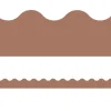 Mocha Scalloped Border