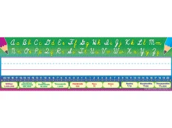 Modern Cursive Reference Nameplates - Gr.  3-6