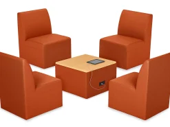 Modern Edge Chair & Powered Table Zone