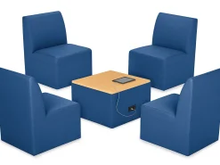 Modern Edge Chair & Powered Table Zone