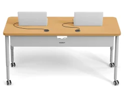 Modern Edge Mobile Media Table