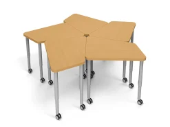 Modern Edge Mobile Mosaic Student Desk