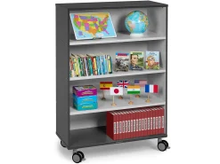 Modern Edge Mobile 4-Shelf All-Purpose Storage Unit