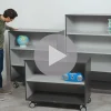 Modern Edge Mobile 3-Shelf All-Purpose Storage Unit