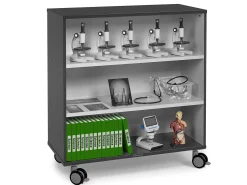 Modern Edge Mobile 3-Shelf All-Purpose Storage Unit
