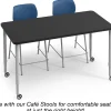 Modern Edge Mobile Standing-Height Science Table