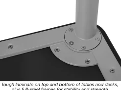 Modern Edge Mobile Standing-Height Science Table