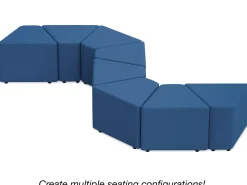 Modern Edge Mobile Wedge Lounge Seat