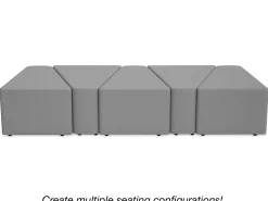 Modern Edge Mobile Wedge Lounge Seat