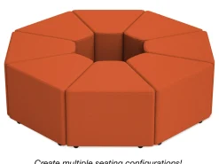 Modern Edge Mobile Wedge Lounge Seat