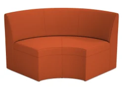 Modern Edge Modular Curved Couch