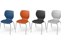 Modern Edge Stacking Chair