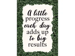 Modern Farmhouse A Little Progress Poster