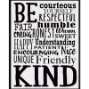 Modern Farmhouse Be Kind Poster