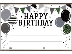 Modern Farmhouse Birthday Certificates