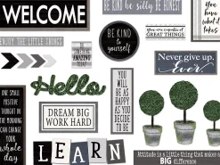 Modern Farmhouse Bulletin Board Set