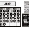 Modern Farmhouse Calendar Bulletin Board Set