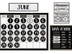 Modern Farmhouse Calendar Bulletin Board Set