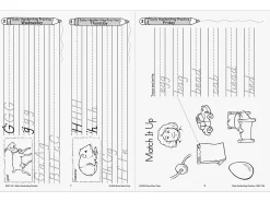 Modern Manuscript Daily Handwriting Practice Workbook