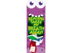 Monster Breath-Scented Bookmarks