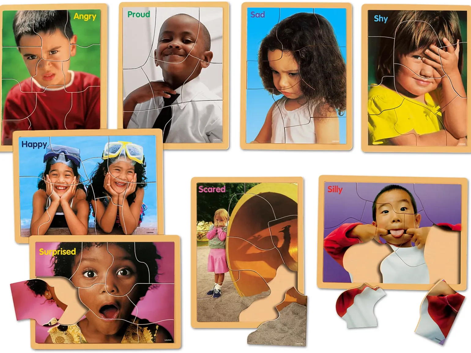 Moods & Emotions Puzzle Set